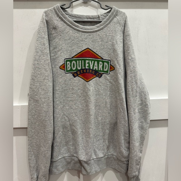 Tops - Boulevard Brewing Co Gray Sweatshirt